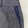 Pallas Palace [Made In 2011] PFPT-3476B Striped Gaucho Pants/ Bottoms 2 Navy / WhiteUsed