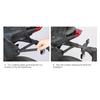 Motorcycle Saddle Bag Base Universal Motors Back Seat Bag Install Pad Rack Tail Side Bag Mount Base Motocross Accessories