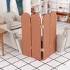 Miniature Room Divider Screen With Foldable Panel For 1:12 Doll House Scene Setting And Craft Model Collection Decors
