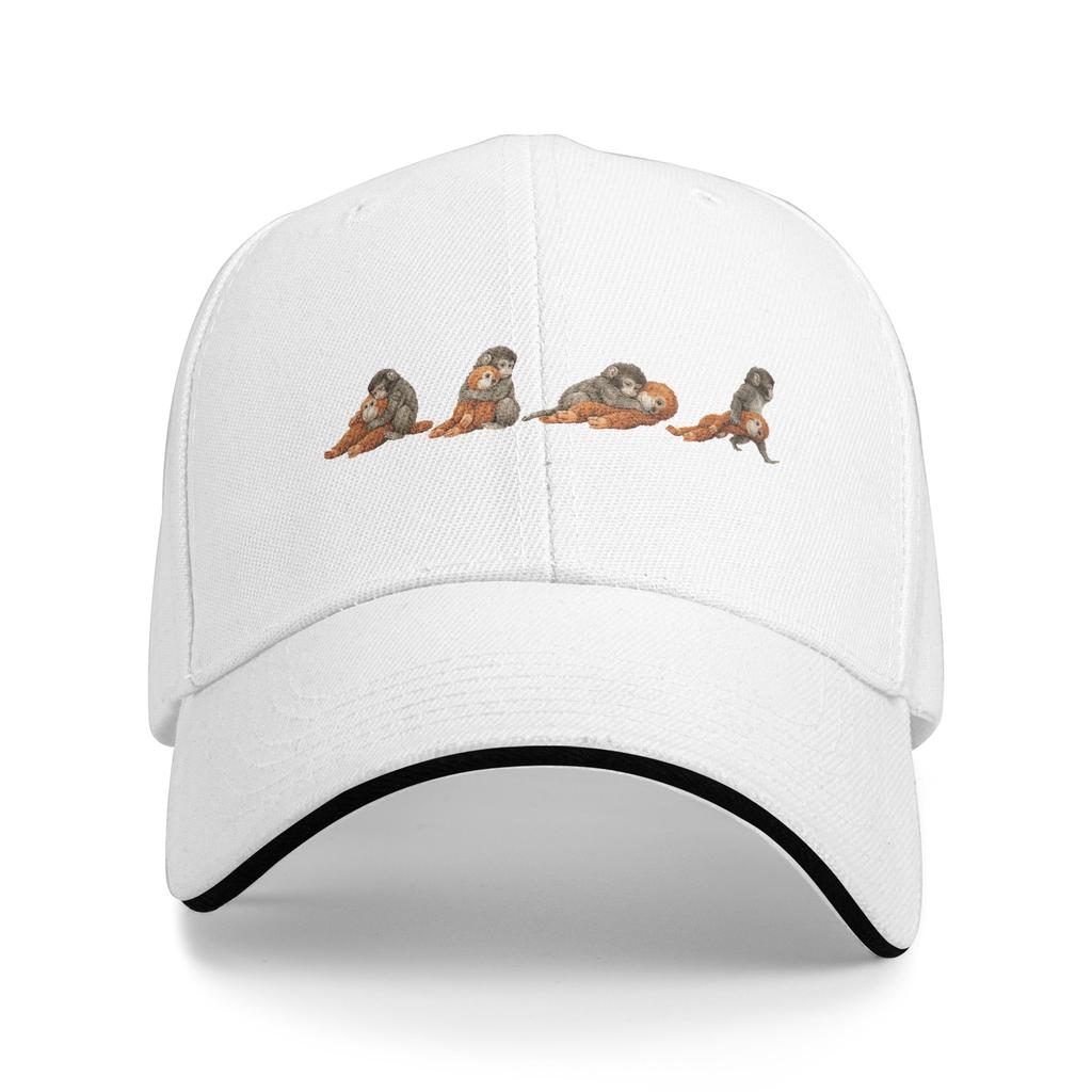 Summer Casual Baseball Cap Team Punch Baby Monkey Punch Running Hippie Hip Hop Hats For Men Adult Sunscreen Classic Snapback Cap
