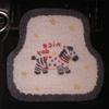 Car Floor Mat for Driver's Seat, Cute Anti-Dirt Carpet-Style, Wear-Resistant, Customizable, Non-Slip, New Single-Piece Mat for Women