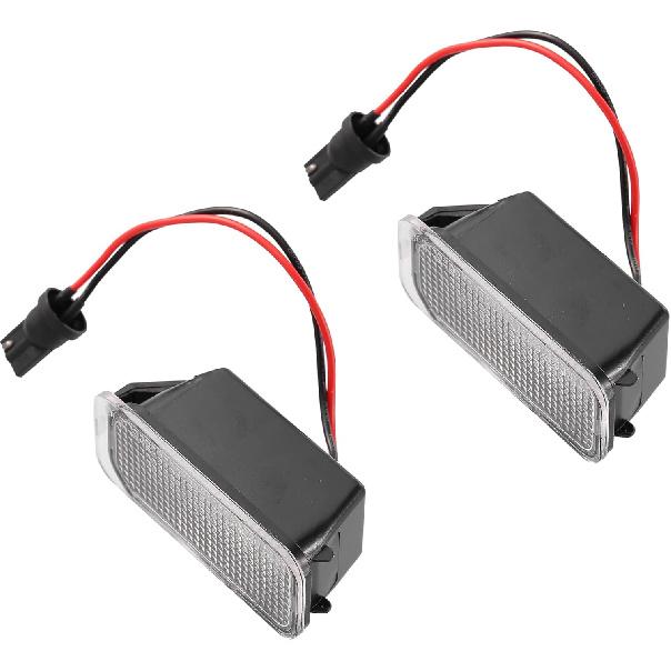 

LED License Plate Light Car Number Lamp for Ford Transit Connect 2014-2018 Clear (Set of 2)