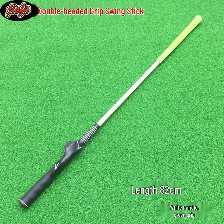 Beginner Double Grip Golf Swing Trainer Stick