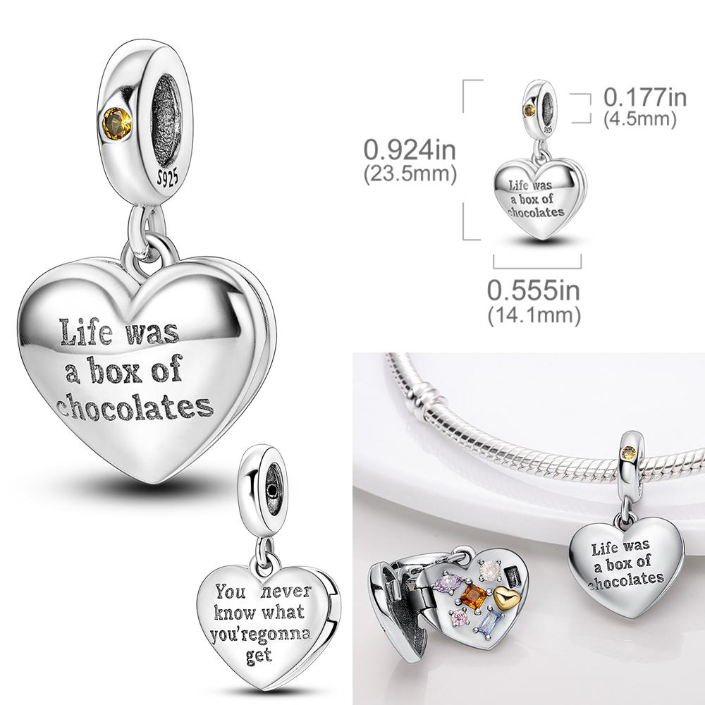 Charms Copper For Women Cat Animals Sunflowers Beads Dangle Fit Bracelet Pendant Diy Fashion Jewelry Gift