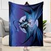 Gothic Style Blanket Durable Comfort Suitable for Picnics Office Bed All-Season Use Warmthful Decor Gift for Travel Home Birthdays