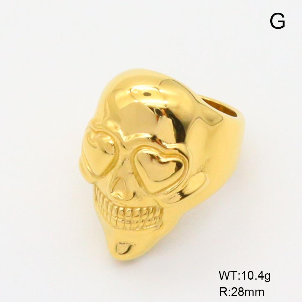 JUSNOVA Elegant 18K Gold Stainless Steel Gemstone Rings Size 7 White Zircon Cross Shape Flower Rings Set