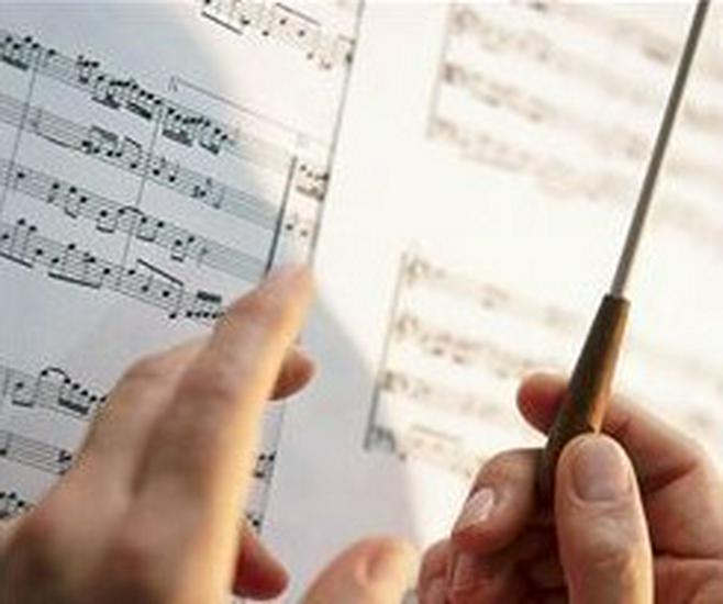 Bacchetta Direttoriale Professionale con Manico in Legno per Concerti e Spettacoli