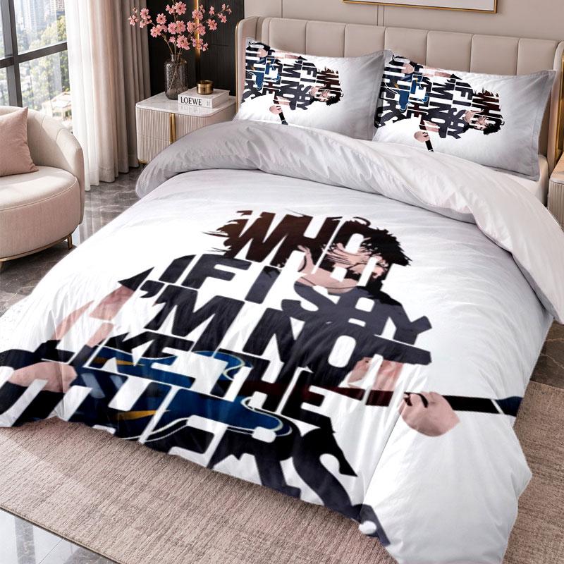 Foo Fighters 3Pcs Bedding Set Duvet Cover With Two Pillowcases For Bedroom Home Decoration