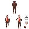 Super Mario Bros Donkey Kong Cosplay Costume For Kids And Adults With Gorilla Head Mask For Halloween Party