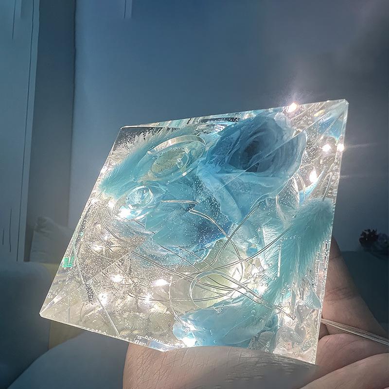 Poppy DIY Silicone Mold for Large Dice, Epoxy Resin, Candle, Soap, Incense, Plaster, and Ornament Display