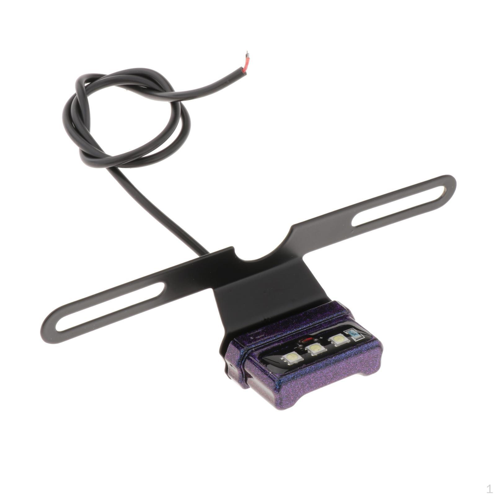 Lamp ,Accessories Small Compatible Assembly,Motorbike Replace Holder Rear, Rear with Bracket for multi color