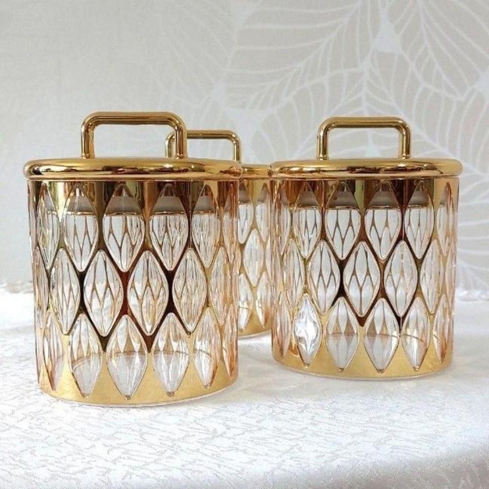 with Lid Sealed Jar Acrylic Airtight Container Decorative Jar Food Storage Jar  Home Decor