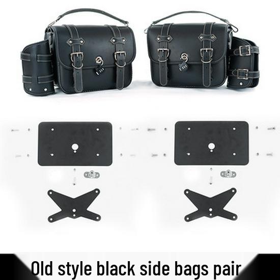 CFMOTO 450clc Upgrade: Anti-Fall Bumper, Retro Side Bag, Helmet Bag, Foldable Backrest, Luggage Rack