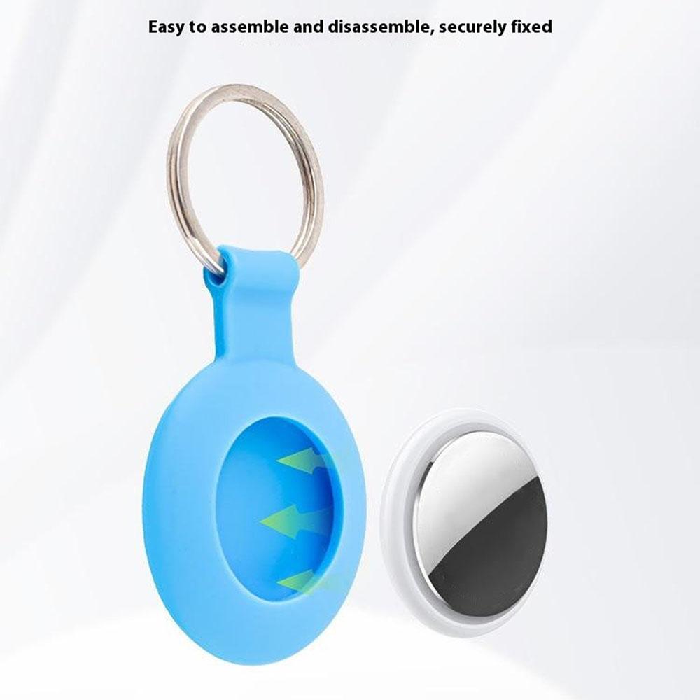 For Apple AirTag Tracker Silicone Protective Case Creative Cute Design Scratch Resistant