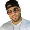 1pair Men's Metal Geometric Frame Pilot Style Retro Fashion Glasses Women's Glasses Men's Glasses
