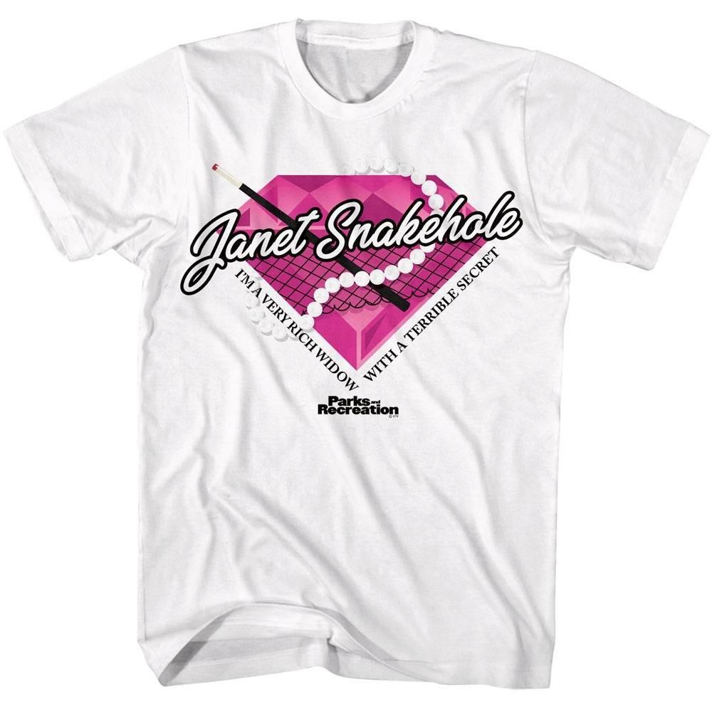 Parks and Recreation Rich Janet Snakehole Men T Shirt M