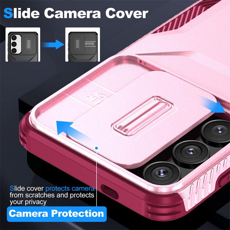 Samsung S25 Ultra Sliding Window Phone Case Compatible with S24Plus/A16/A05S/S25FE/A56