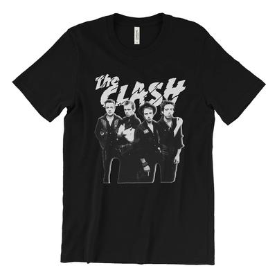 The Clash T-Shirt Punk Rock Band Soll ich bleiben oder soll ich gehen London New Wave