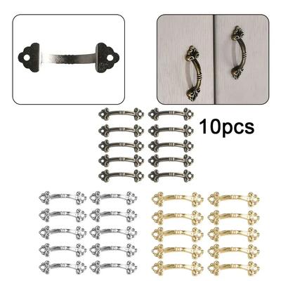 10 Stück Antiker Schubladengriff Schrankgriffe Griff Schmuckschatulle Kleiner Küchenschrankknopf Möbel Schubladen Hardware Zubehör