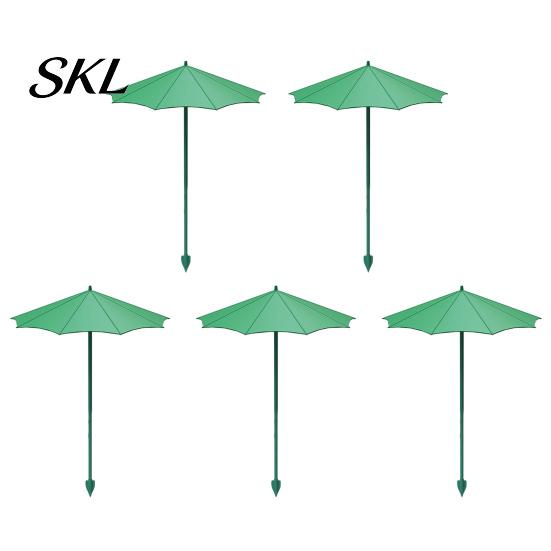 Plant Umbrella 10 Inch Diam Umbrella, Outdoor UV Protection Shade, Mini Parasol Provides Shade Patio Sunshade To ?Defend Plants from Blazing