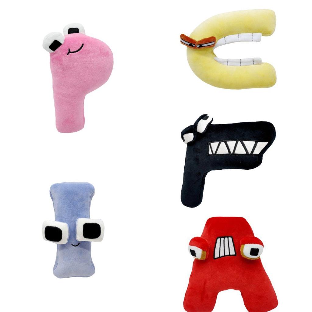 Alphabet Lore Soft Plush Letter Doll Educational Toy Home Decor Xmas Gift