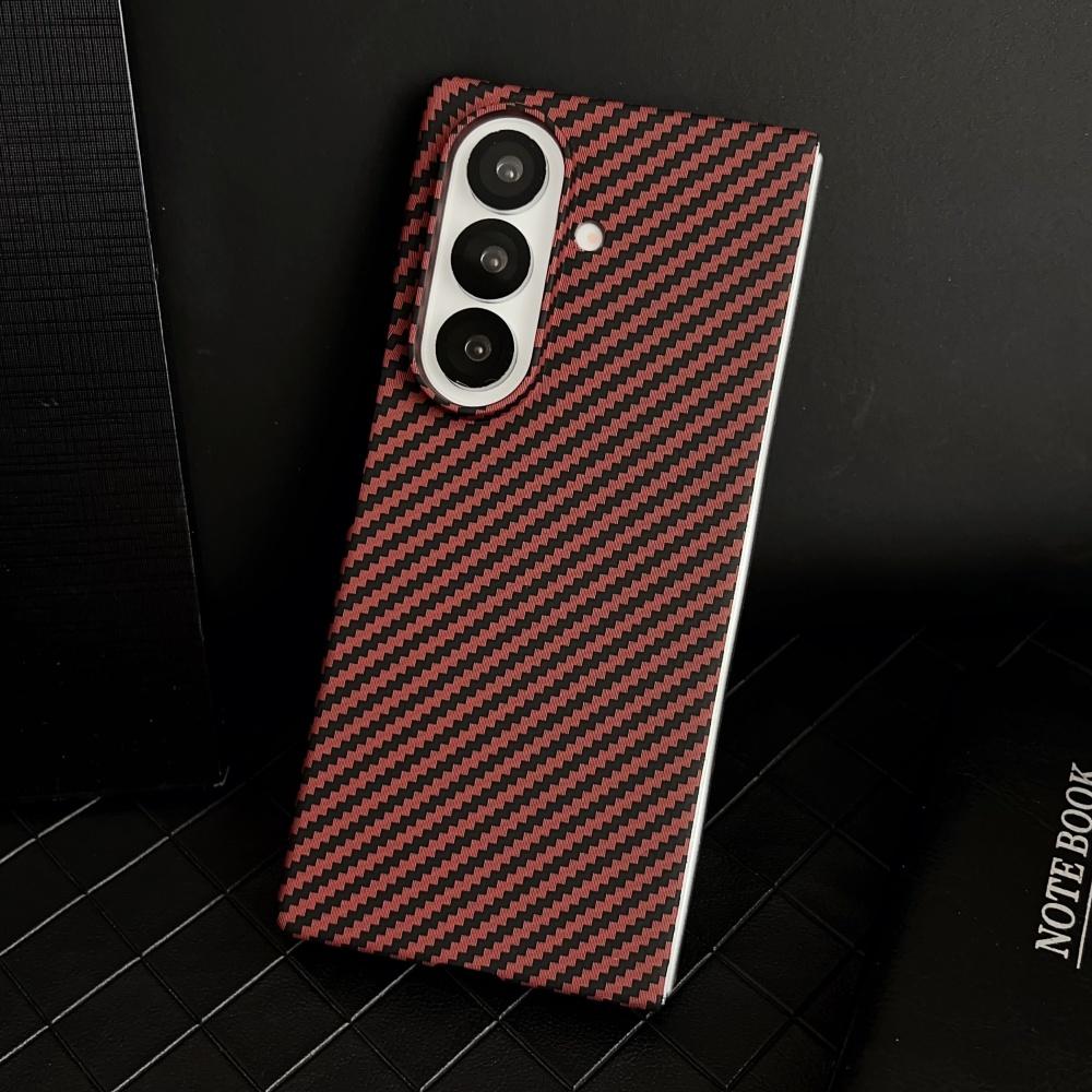 

Для Samsung Z Fold 7 6 5 4 3 Магнитный чехол из углеродного волокна Ультратонкий Жесткий ПК Ударопрочный С защитной пленкой для экрана Galaxy Z Fold4