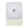 Indoor Cooling Folding Desk Fan Quiet Colorful LED Fan Led Light Fan 192*140*60mm 3000mAh Battery 4-Speed Airflow