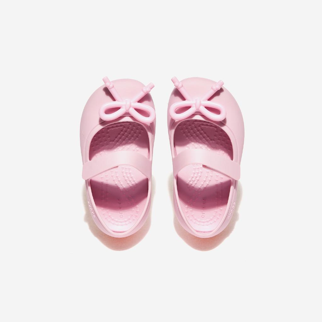 Crocs Brooklyn Bow Mary Jane Flat Kleinkind, CRS210137, 1010104318, Beliebte koreanische Schuhe