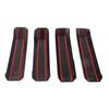 4Pcs Inner Door Handle Bowl Cover Trim Carbon Fiber Grain Fit for Ford F150 2015?2020