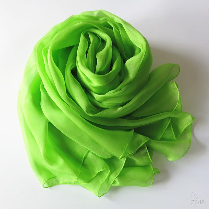 China Red Long Scarves Ladies Autumn Winter Long Design Cape New Arrival 100% Silk Shawl Scarf Thicken Chiffon Ultralong Scarves