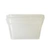 Reusable 1000ml Plastic Food Containers with Lids (Pack of 5)