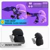 eXtremeRate Light Version Hole Clicky Kit V2 for Compatible with PS5 Controller Custom Micro Switch L2R2 Clicky Hair Trigger Kit and Tactile L1R1 Face