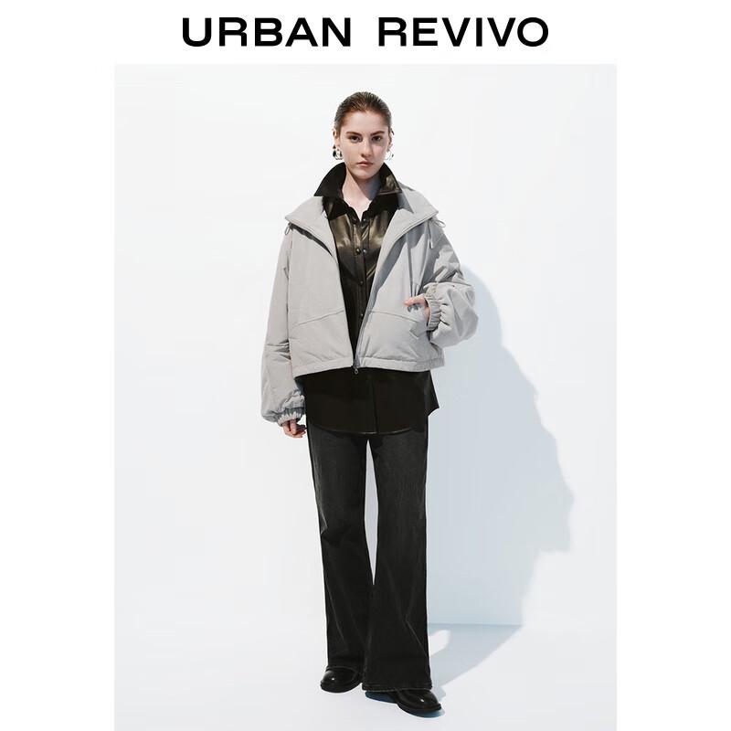 

Женская стеганая куртка с воротником-стойкой UR L