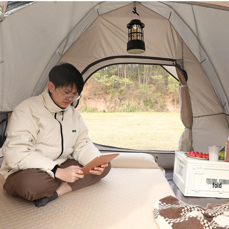 Portable Thickened Automatic Inflatable Camping Pad for Outdoor, Travel, and Home Use