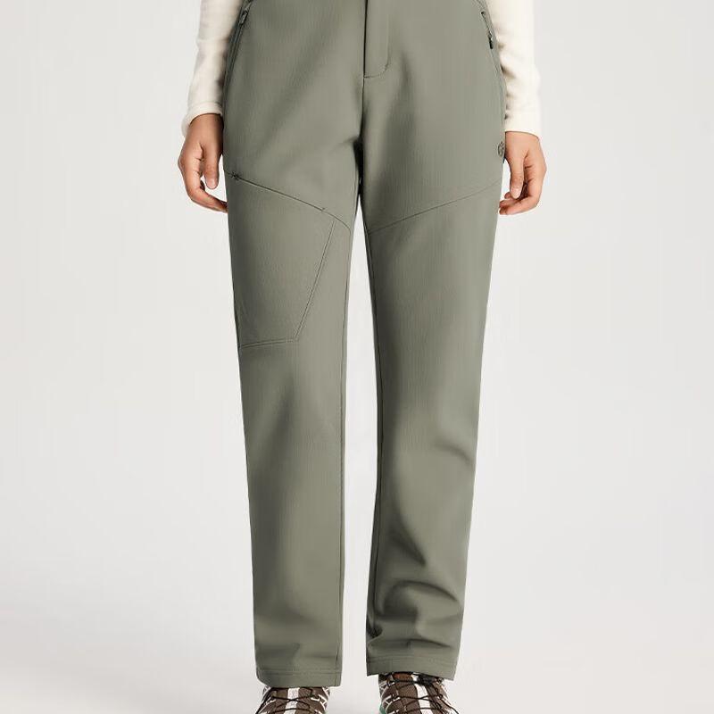 TECTOP Women s Thermal Softshell Hiking Pants L