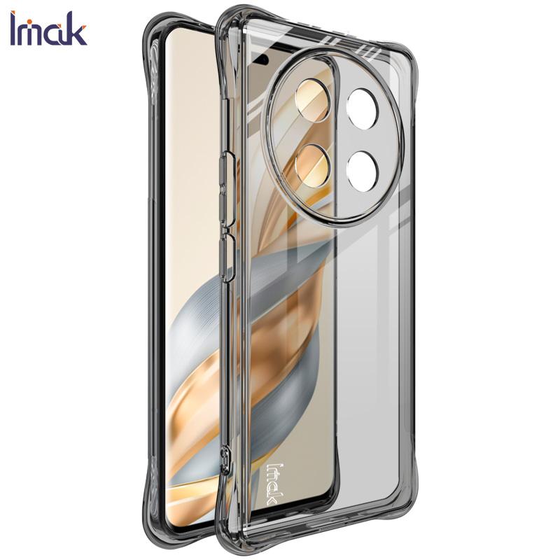 

Для телефону Honor Magic 7 Lite 5G Чохол IMAK Ударостійкий М який Чохол Honor Magic 7 Lite 5G прозорий колір чорний