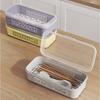 Rectangular Shape Chopstick Drying Box Dustproof Tableware Storage Case  Kitchen Use