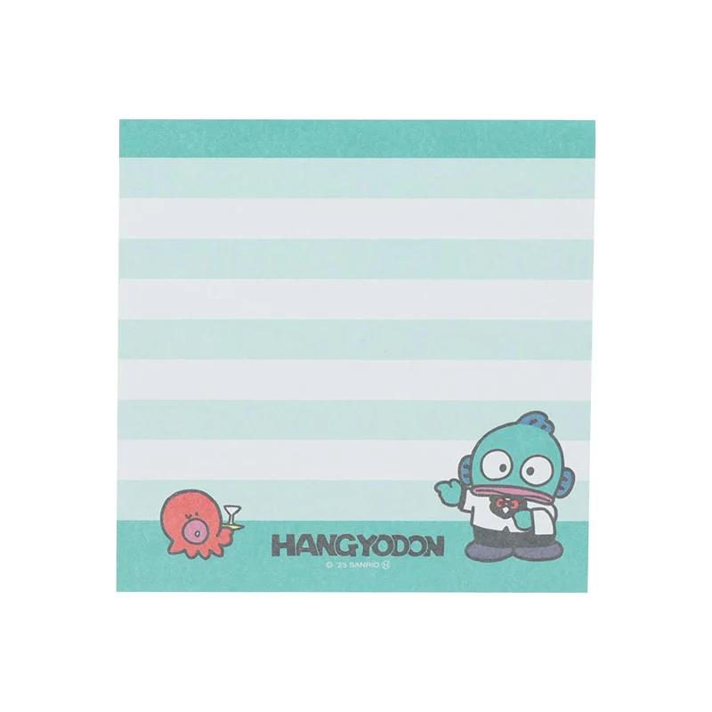 Sanrio Hangyodon Square Memo Pad ( Retro ) Japan NEW Sanrio Characters