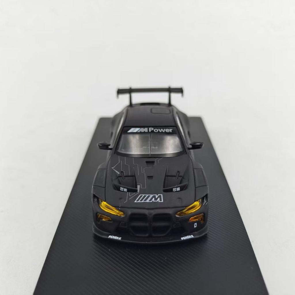 SkyModel Diecast 1:64 BMW M4 GT3 Car Model BMW Play Vehicles Collectible Model Cars Toys for Boys Gift