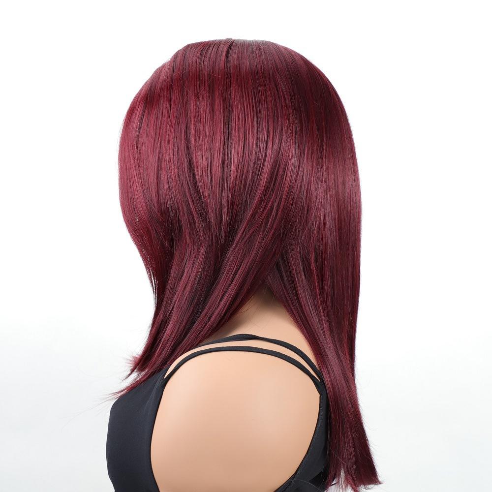 Front Lace Wig European American Female Preference Medium To Long Straight Hair Synthetic Headband Xuchang