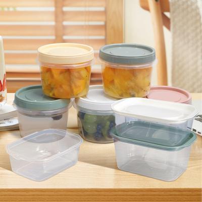 2er-Set luftdichte Gefrierbehälter mit Drehdeckel, 400/500/700 ml, BPA-frei, versiegelt