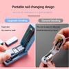 Stationery Cartoon Metal Stapler Set Metal Binding Tools New Mini Stapler