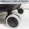 Pack of 8Pcs Luggage Wheel Covers Quiet Noise Reduction Suitcase Protectors Covers for Travel Luggage Replacement