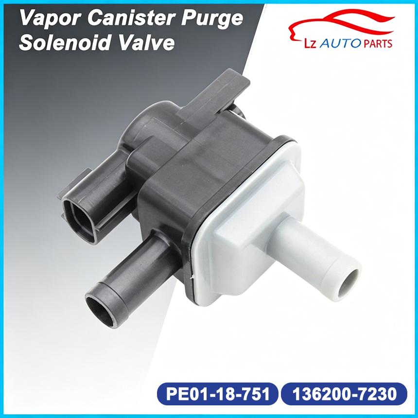 Vapor Canister Purge Control Valve OE PE01-18-751 PE0118751 for Mazda 3 6 CX-3 CX-5 CX-9 for Toyota Lexus 136200-7230 1362007230