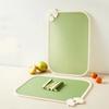 Antibacterial Double Sided Cutting Board Multicolor Chopping Block Fruit Cutting Board  Baby Food
