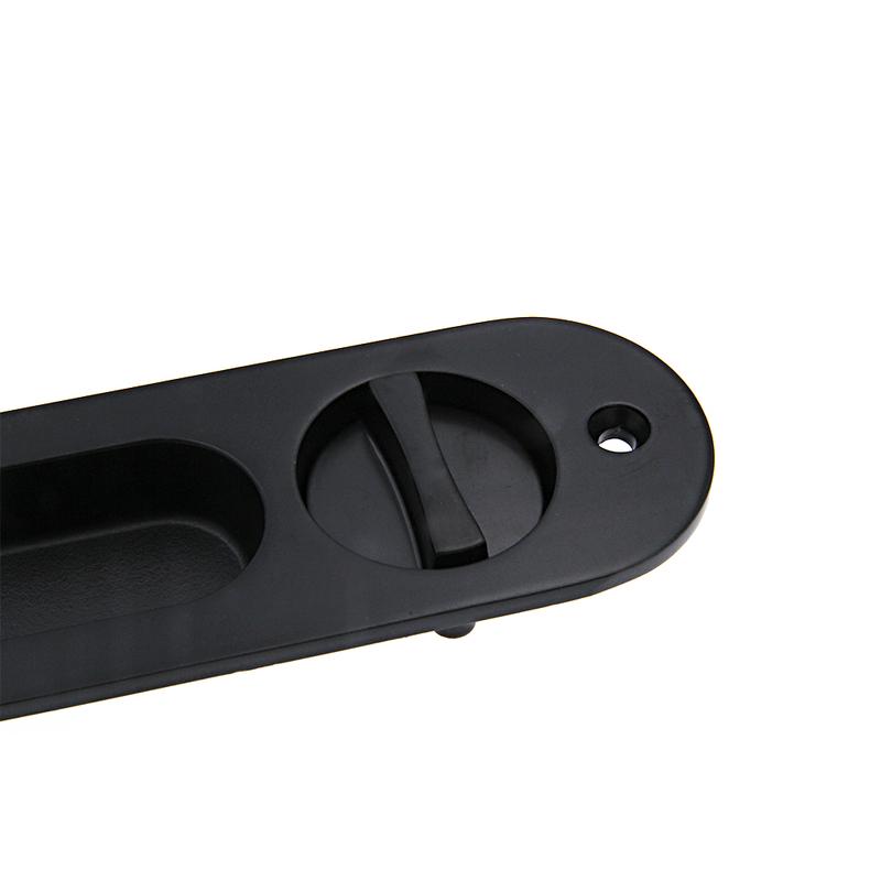YOUTHUA Sliding Barn Door Locks Invisible Door Handle for Wooden Sliding Pocket Door Latch Furniture Hardware 17cm Door Locks