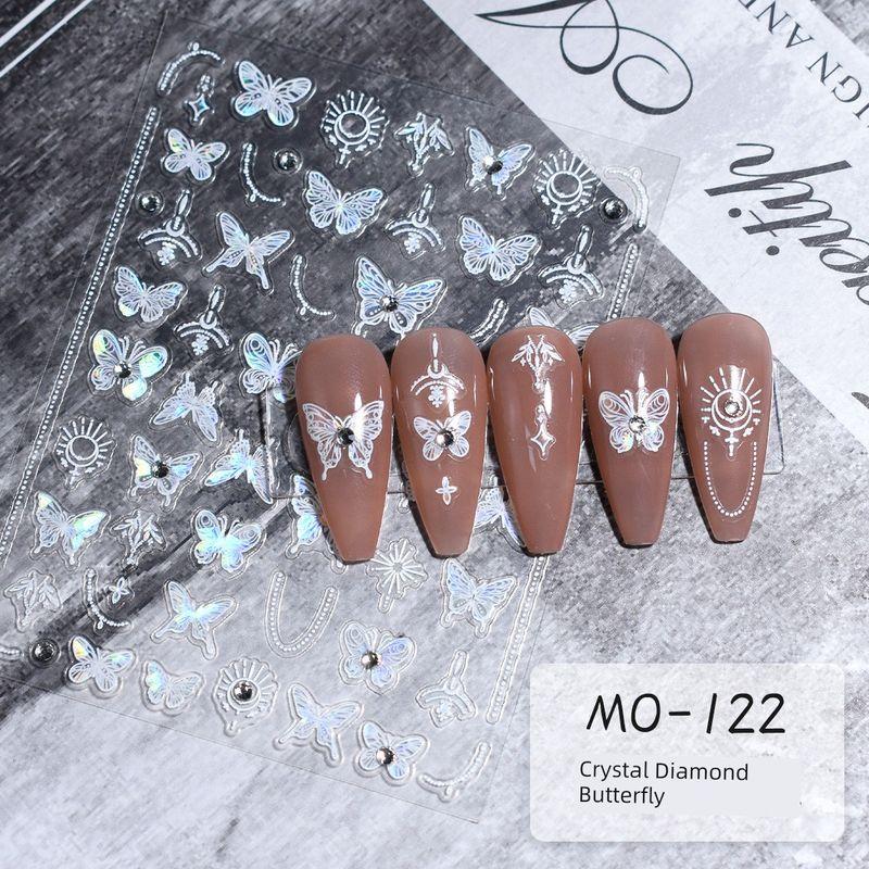 

Рекомендованный интернет-знаменитостями чистый дизайн наклейки для ногтей 2024 Самые продаваемые ракушечный свет бабочка тонкий прочный рельеф наклейка для ногтей украшение рекомендация Crystal Diamond Butterfly Sticker [MO-122]]