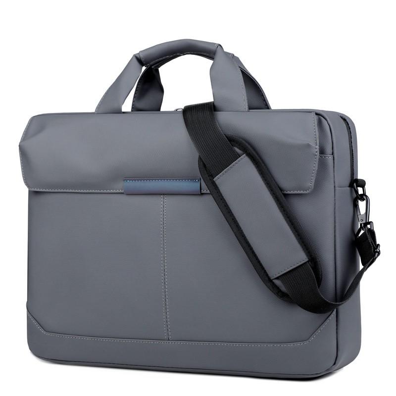 Lightweight Minimalist Commuter Briefcase Men Women Laptop Bag 15 Inch Notebook Carrier Shoulder Handbag