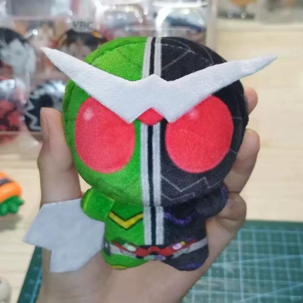 Plush Doll Zzz Den-O Exaid Build W 01 Gavv Decade Ooo Kamen Rider Pendant Anime Merch Desktop Collectible Hobby Gift