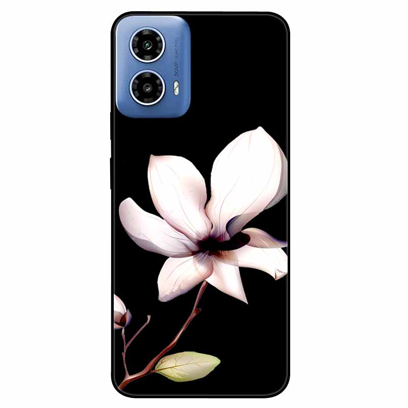 For Moto G34 5G Case G 24 Soft Silicone Fashion Animals TPU Bumper for Motorola Moto G24 G04 Painted Phone Covers Luxury Capa